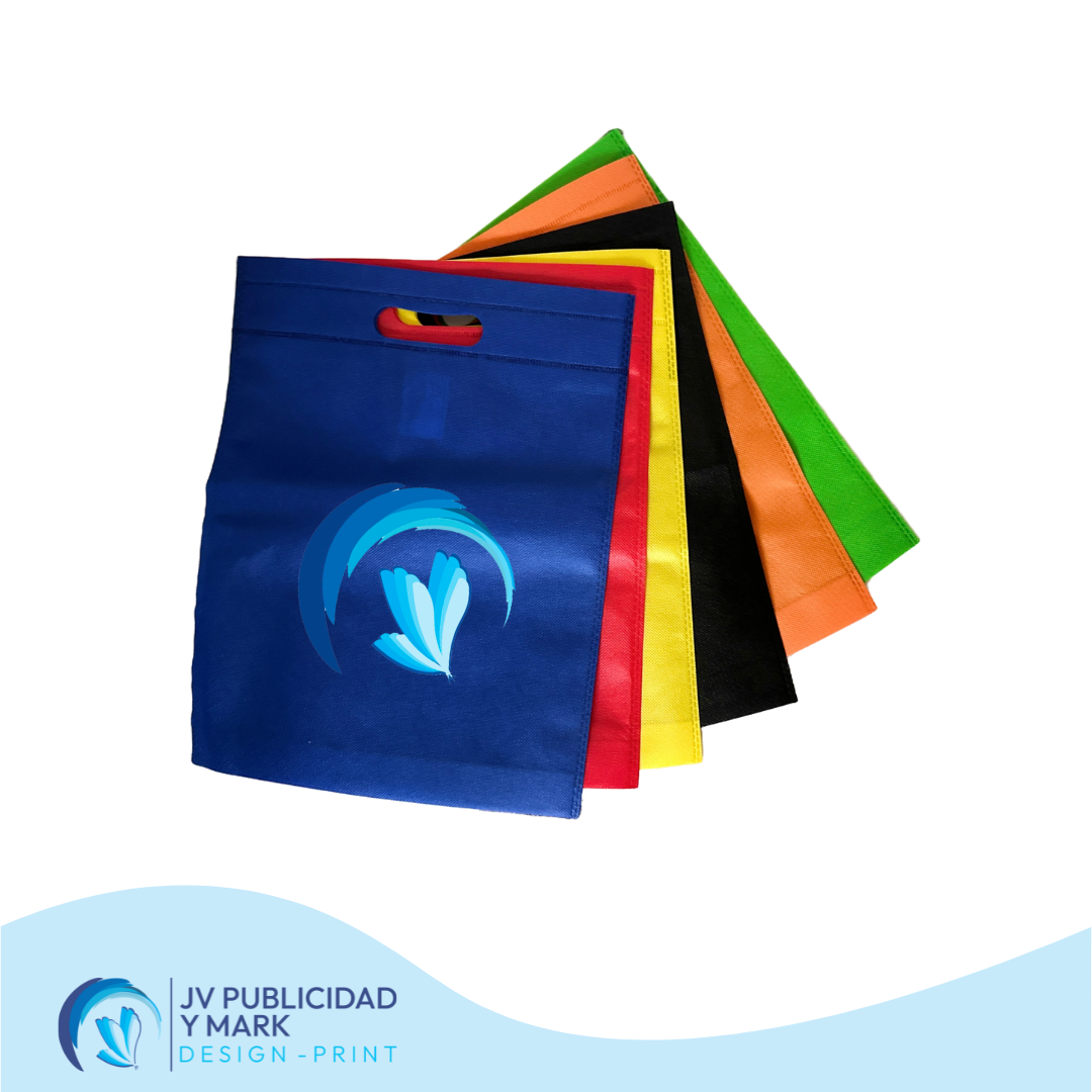 Eco-Friendly Reusable Die Cut Handle Bags